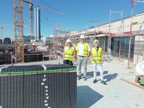 Baufortschritt der Service-Residenz VILVIF Hamburg